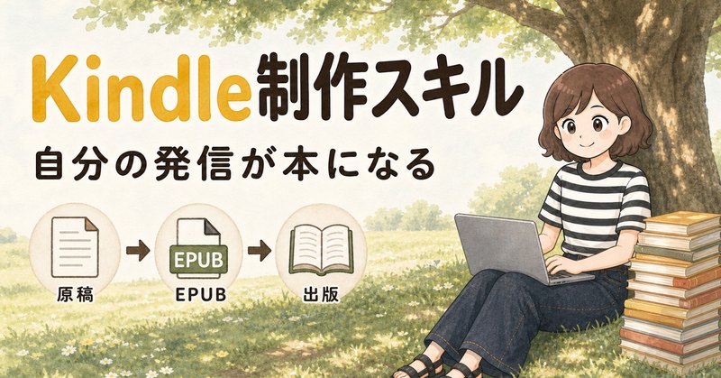 原稿づくりからEPUB・出版申請直前まで一気に進む「Kindle制作スキル」